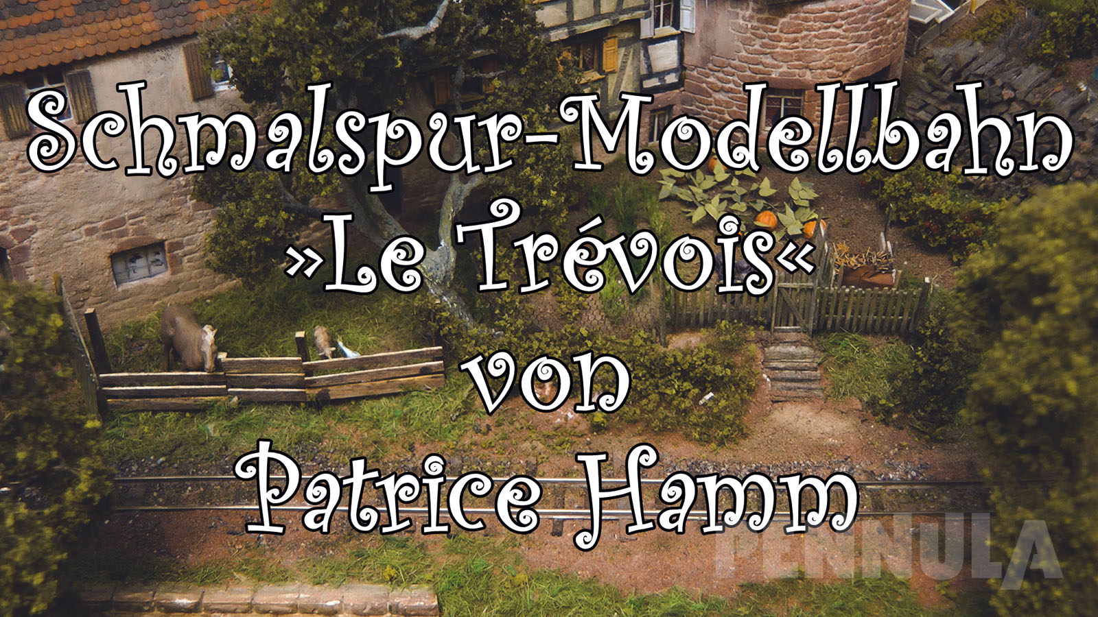 Wunderschöne Modellbahnanlage „Le Trévois“ von Patrice Hamm (H0e Schmalspur Anlage)